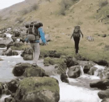 Sustained weight loss takes time and patience! #10. . Hiking funny gif